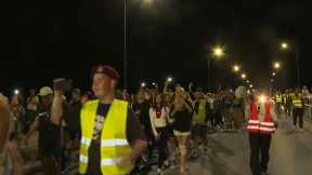 Doček studenata iz Jagodine